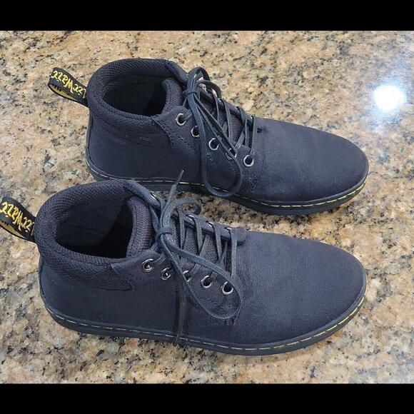 Doc Dr. Martens BELMONT Black Chukka Lace Up Short Boots Womens Comfort Shoes 6 - Picture 6 of 11